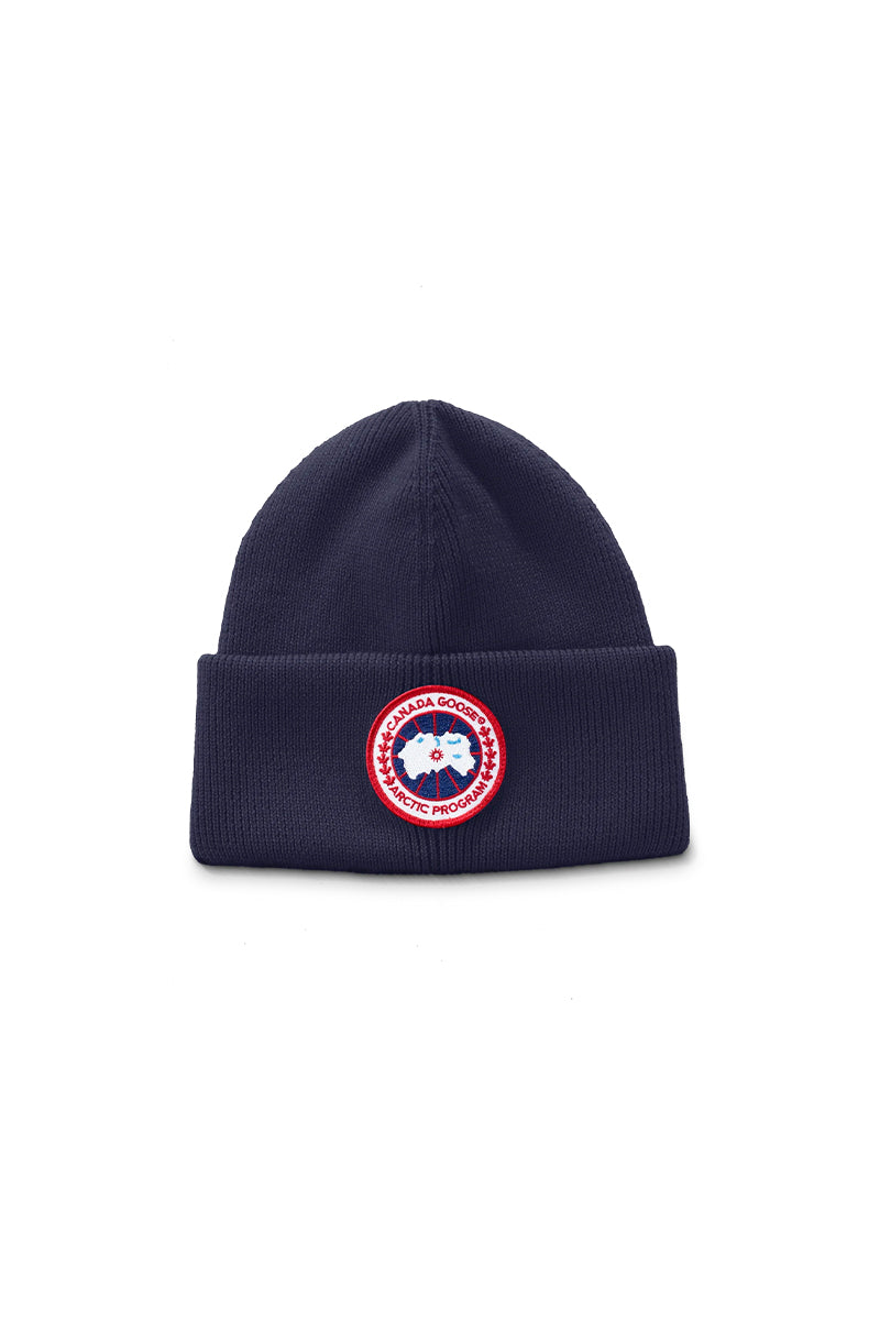 canada-goose-muts-arctic-toque-blauw-tip-de-bruin