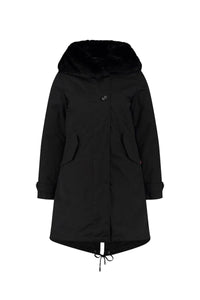 WOOLRICH JAS LITERARY REX PARKA ZWART