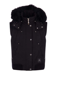 MOOSE KNUCKLES BODYWARMER LIBERTY VEST ZWART