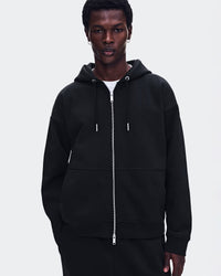 ON RUNNING SWEATER CLUB COLLECTIVE FZ HOODIE ZWART