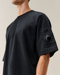 CP COMPANY T-SHIRT 21CMTS099A ZWART