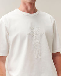 CP COMPANY T-SHIRT 21CMTS168A OFF WHITE