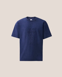 CP COMPANY T-SHIRT 21CMTS168A D-BLAUW
