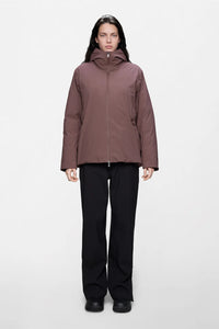 RAINS JAS SARNA PUFFER JACKET W OUD-ROZE