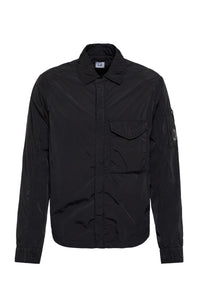 CP COMPANY SHIRT CHROME-R POCKET OVERSHIRT  ZWART