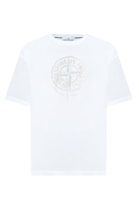 STONE ISLAND T-SHIRT 80152RC87 WIT