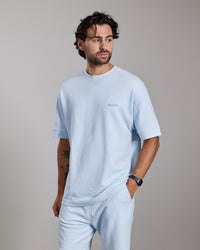 AEDEN T-SHIRT JORDAN OV. BLAUW