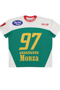 Fearless Blood T-SHIRT FB-RACING-01  WIT