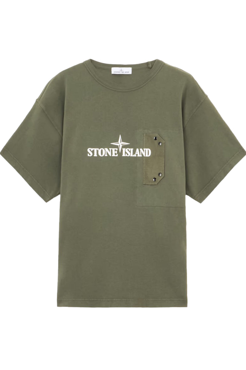 STONE ISLAND T-SHIRT 811521079 L-BRUIN – Tip de Bruin