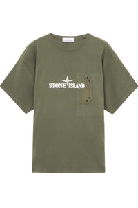 STONE ISLAND T-SHIRT 811521079 L-BRUIN