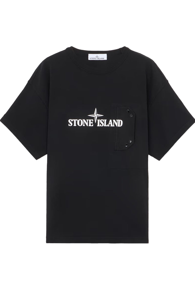 STONE ISLAND T-SHIRT 811521079 ZWART – Tip de Bruin