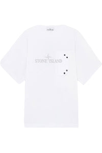 STONE ISLAND T-SHIRT 811521079 WIT