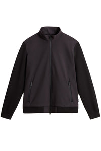WOOLRICH JAS SOFT SHELL HYBRIDGE ZWART