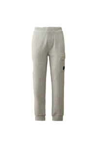 CP COMPANY JOGGING BROEK DIAGONAL RAISED FLEECE CARGO SWEATPANTS GRIJS