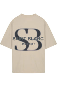 Saint Blanc T-SHIRT BLURR TEE L-BRUIN