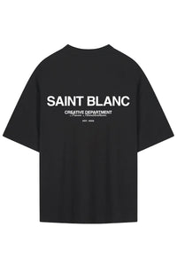 Saint Blanc T-SHIRT NO. 1 TEE ZWART