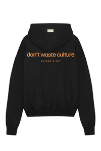 DONT WASTE CULTURE SWEATER RAY ZWART OV