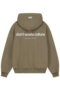 DONT WASTE CULTURE SWEATER RAY L-BRUIN