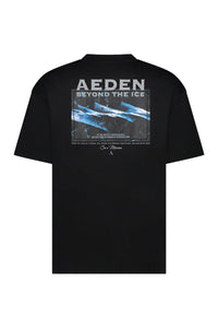 AEDEN T-SHIRT OCEAN ZWART