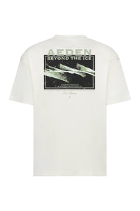 AEDEN T-SHIRT OCEAN OFF WHITE