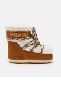 MOON BOOT SCHOENEN MB ICON LOW SHEARLING L-BRUIN