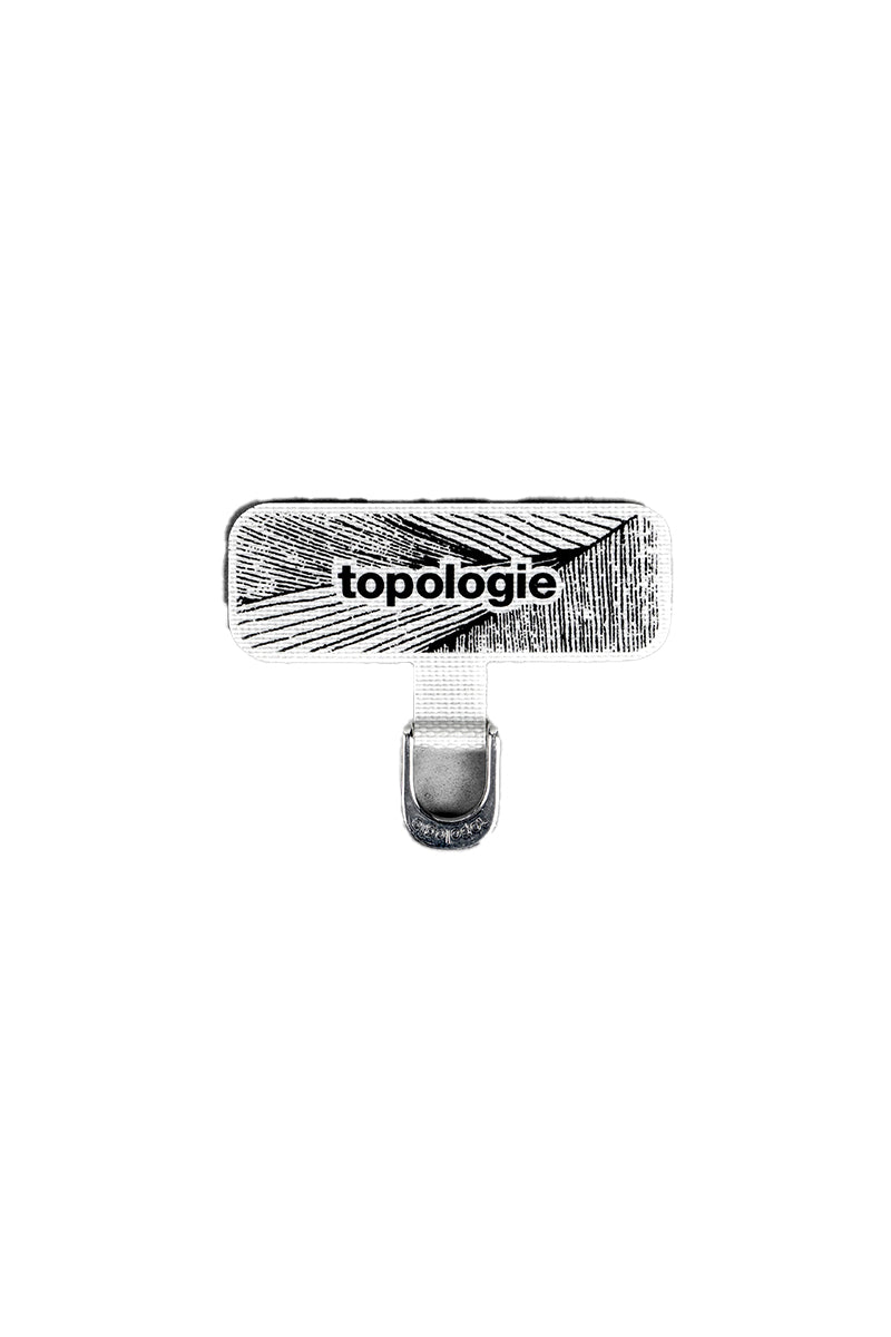 Topologie D-Ring Phone Strap Adapter Grijs | Tip de Bruin