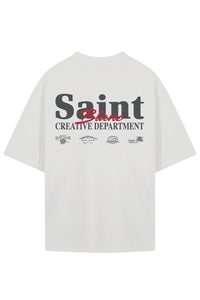 Saint Blanc T-SHIRT CREATIVE DEPT T-SHIRT WIT
