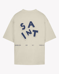 Saint Blanc T-SHIRT DOMAINE OFF WHITE