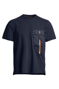 PARAJUMPERS T-SHIRT MOJAVE-M Marine