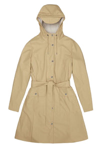RAINS JAS CURVE W JACKET BEIGE