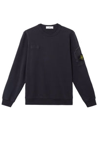 STONE ISLAND SWEATER 6100003 S0123 ZWART
