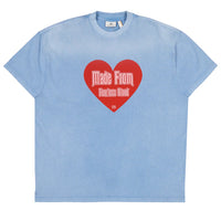 Fearless Blood T-SHIRT HART BLAUW