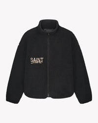 Saint Blanc JAS TEDDY JACKET ZWART