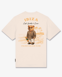 BARON FILOU T-SHIRT IBIZA OVERSIZED BACKPRINT CXIII FILOU WIT
