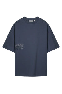 Saint Blanc T-SHIRT SIGNATURE T-SHIRT BLAUW