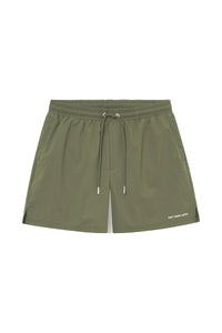 DONT WASTE CULTURE ZWEMBROEK XYRA SWIM SHORT ARMY
