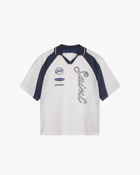 Saint Blanc POLO MULTI LOGO JERSEY OV WIT