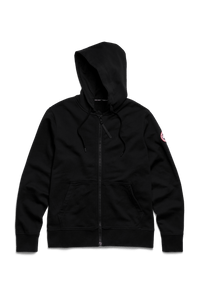 CANADA GOOSE JOGGING TOP HURON FULL ZIP HOODY ZWART