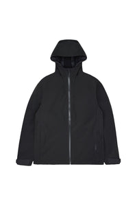 RAINS JAS SUVA SOFTSHELL ZWART