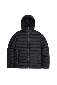 RAINS JAS LOHJA PUFFER JACKET ZWART