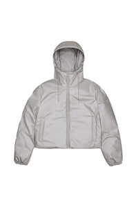 RAINS JAS LOHJA SHORT INSULATED JACKET OFF WHITE
