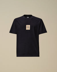 CP COMPANY T-SHIRT 19CMTS178A D-BLAUW