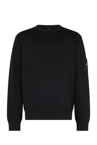 MOOSE KNUCKLES SWEATER HARTSFIELD CREW ZWART