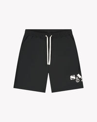 Saint Blanc SHORT LOGO SWIM SHORT ZWART