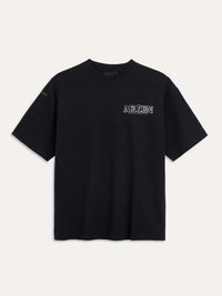 AEDEN T-SHIRT QUENTIN TEE ALL BLACK