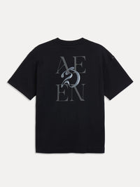 AEDEN T-SHIRT MOURINO TEE ZWART