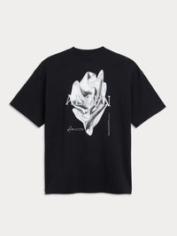 AEDEN T-SHIRT MICKEY TEE ZWART