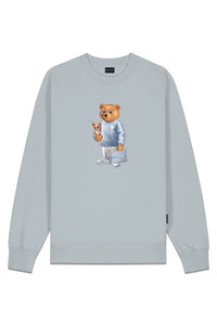BARON FILOU SWEATER THE CHIHUAHUA BUDDY CXLIX SWEATER L-BLAUW