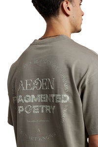 AEDEN T-SHIRT FABIEN TEE GROEN