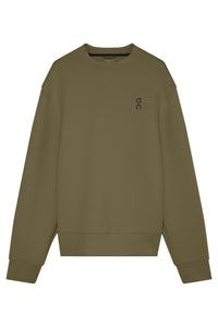 ON RUNNING SWEATER FOCUS TECH CREW  M-GROEN